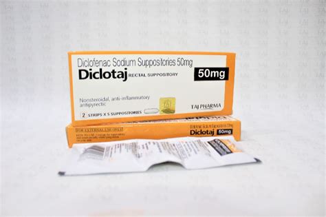 Diclofenac Suppository 50 mg, Purity : 103% at Rs 50 / Pack in Mumbai ...