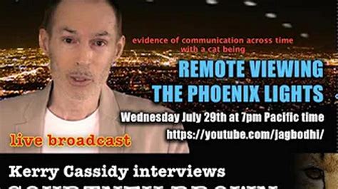 COURTNEY BROWN : REMOTE VIEWING THE PHOENIX LIGHTS