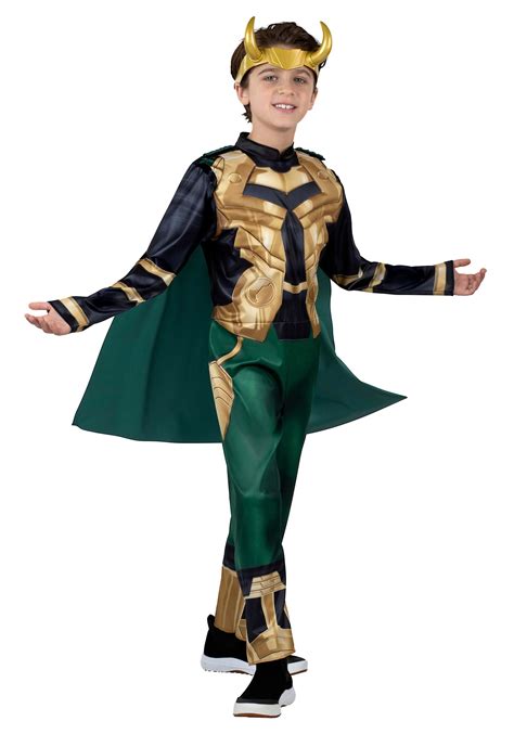 Child Loki Qualux Costume | Supervillain Costumes