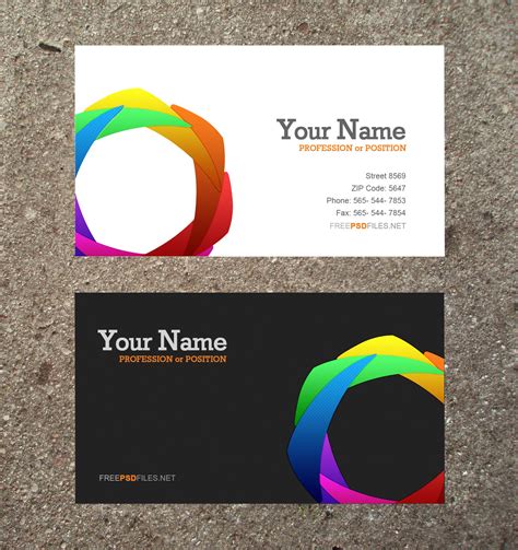 Word Template For Business Cards Free – PARAHYENA