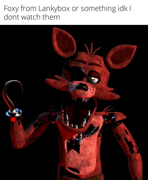 Foxy from LankyBox or something idk : r/bloxymemes