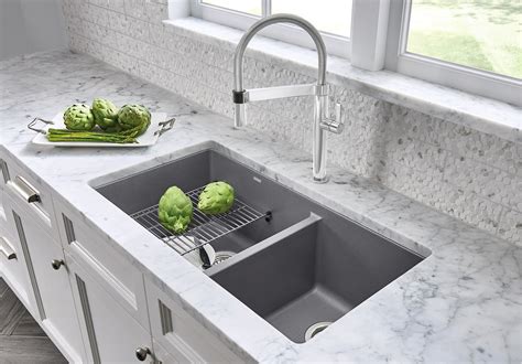 BLANCO SILGRANIT PRECIS U 1 3/4 UNDERMOUNT Sink | Carina Design