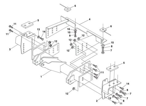 Snoway Plow Mount # 99100464 | Service Manual Library