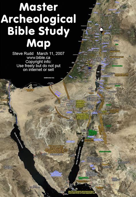 Free Bible Maps of Bible Times and Lands | Bible mapping, Bible land ...