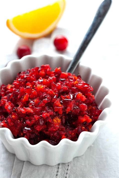 Cranberry Orange Relish | Foodtasia