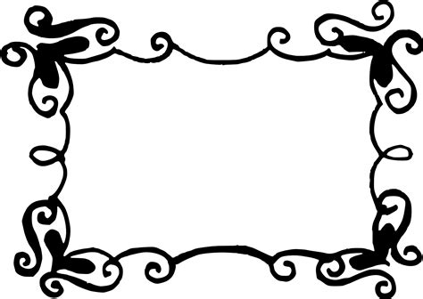 Picture Frames Clip art - black frame png download - 1556*1103 - Free ...