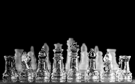 glass, Chess, Pieces Wallpapers HD / Desktop and Mobile Backgrounds