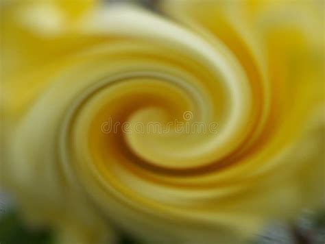 Yellow Swirl - Abstract Art Stock Illustration - Illustration of ...