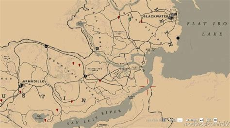 Undead Nightmare Camps RDR2 Map Mod - ModsHost