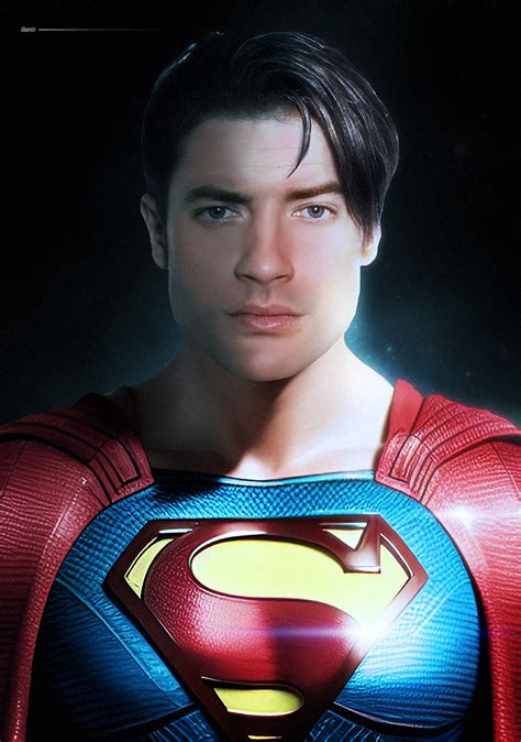 Brendan Fraser as Superman by ImaginativeHobbyist on DeviantArt