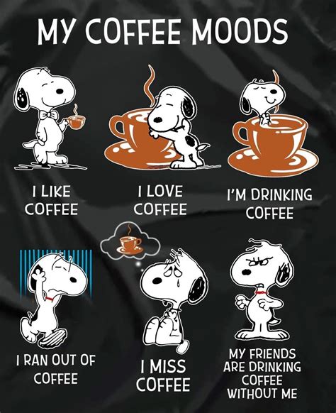 #snoopy #coffee #andSNOOPY and COFFEE | Guten morgen lustig, Snoppy ...