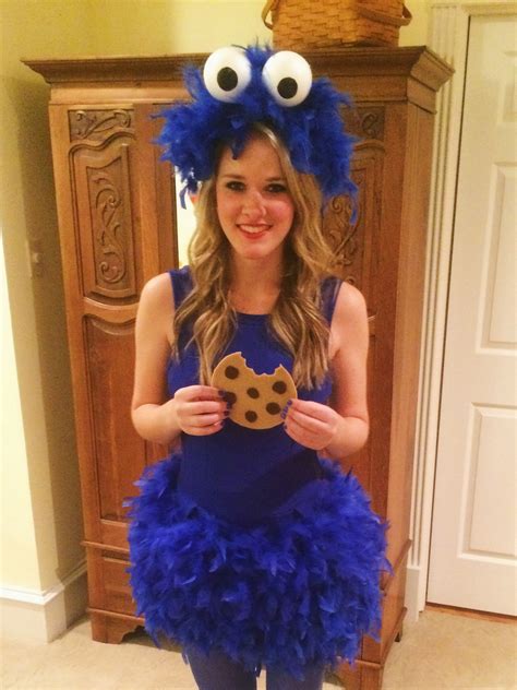 DIY cookie monster costume