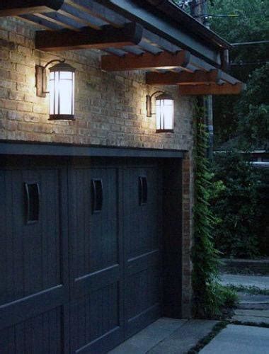 50 Outdoor Garage Lighting Ideas - Exterior Illumination Designs