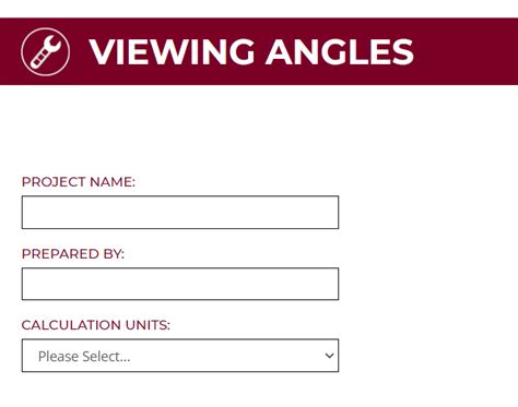 Viewing Angles Calculator - cinema-expert.com