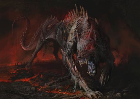 Garm by Antonio J. Manzanedo : r/ImaginaryBeasts