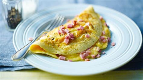 Cheese and ham omelette recipe - BBC Food