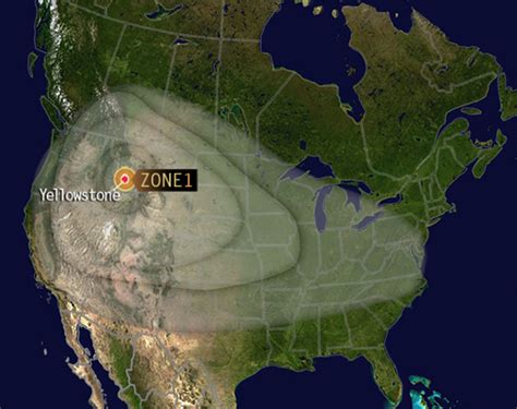 Yellowstone National Park Volcano Map - London Top Attractions Map