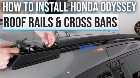 Honda Odyssey Roof Rack Installation