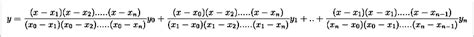 Lagrange Interpolation Formula - Polynomial Interpolation | Testbook