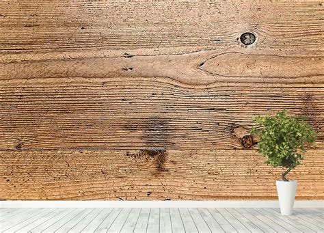 Weathered wood Wall Mural Wallpaper | Canvas Art Rocks