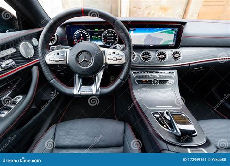 Interior of Mercedes-Benz E53 AMG Editorial Photo - Image of mercedes ...