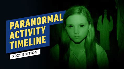 The Paranormal Activity Timeline in Chronological Order - YouTube