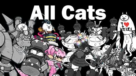 Battle Cats Cat Guide | All Cats - YouTube