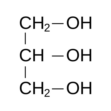 Glycerol Formula - Chemical and Structural Formula of Glycerine