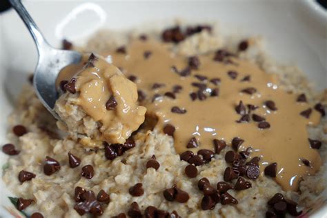 Cookie Dough Oatmeal- 2 minute Microwave Oatmeal - A Fairytale Flavor