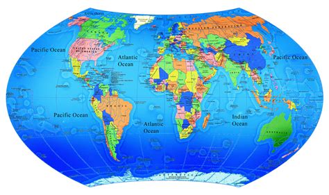 World Map Countries Names Images & Pictures - Becuo