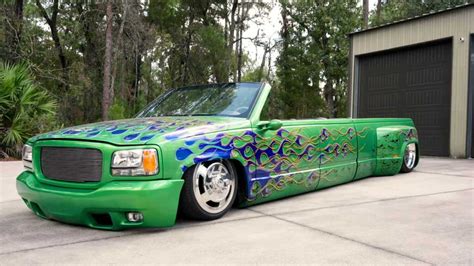 Wild Chevy Crew Cab Dually Truck Is Reborn As A Rad Open-Roof Limo