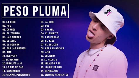 Peso Pluma Mix 2023 LAS MEJORES CANCIONES DE Peso Pluma ~ Peso Pluma ...