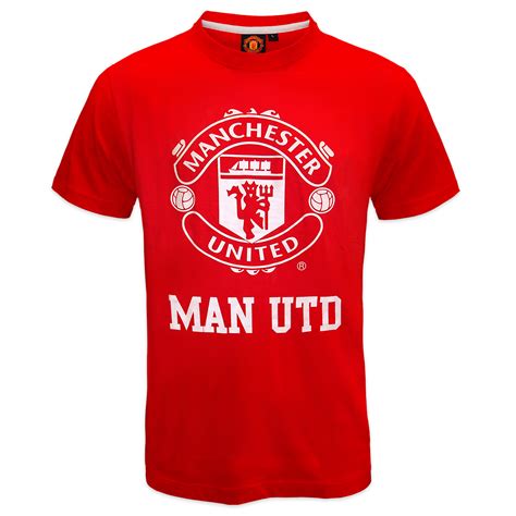 Manchester United Football Club Official Soccer Gift Mens Graphic T ...