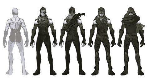 Space Pirate Concept by Marc Brunet | 2D | CGSociety Game Character ...