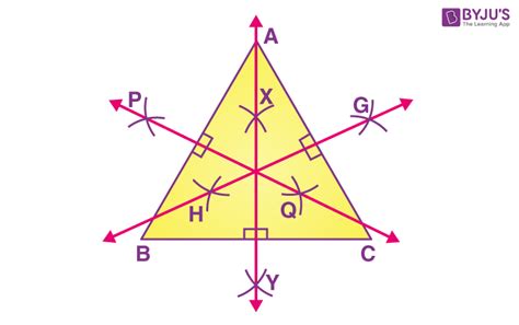 Perpendicular Bisector - Definition, Properties, Construction nd Examples