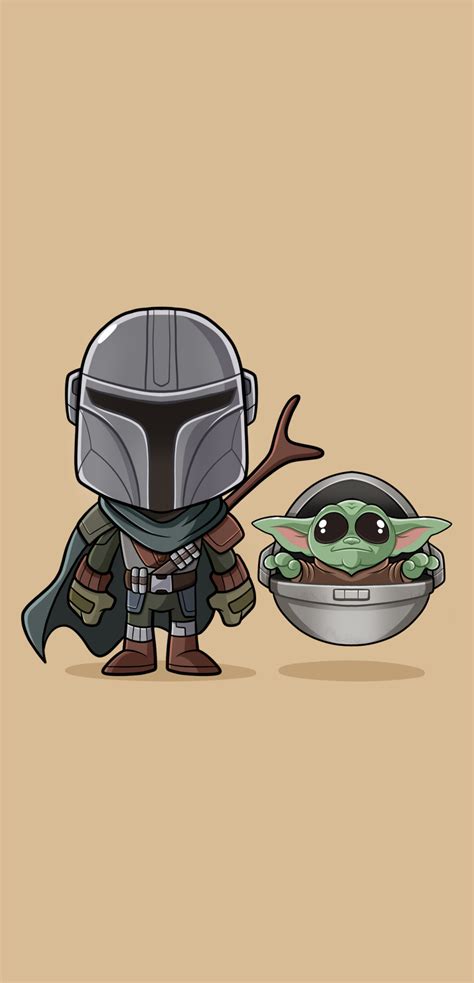 1080x2240 Resolution Baby Yoda and Mandalorian 1080x2240 Resolution ...