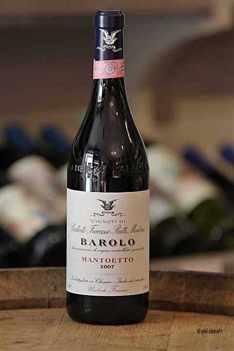 Mantoetto Barolo Fracassi Natural Wine