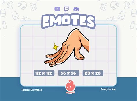 Twitch Emote / Slay Hand Sign / Funny Emote / Meme / Emote for Streamer ...