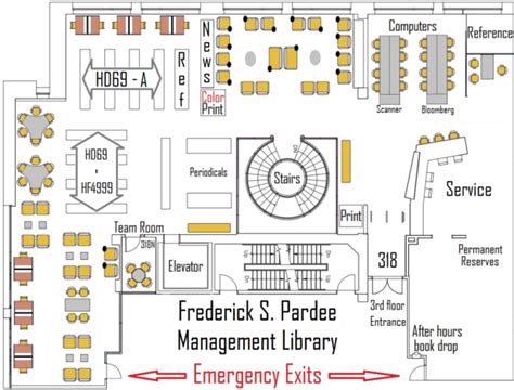 University Library Floor Plan | Viewfloor.co