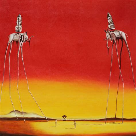 Elephants Salvador Dali Most Famous Paintings