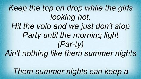 Lil Rob - Summer Nights Lyrics - YouTube