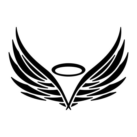 Angel Wings Clipart Angel Wings Black Angel Wings Angel Wings Vector ...