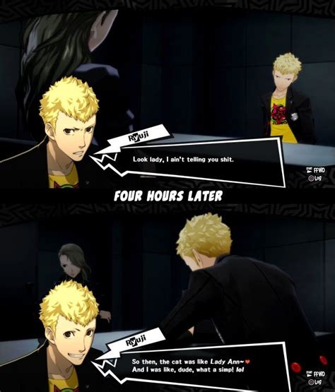 If Ryuji was the protagonist.: Persona5 | Persona 5, Persona 5 memes ...