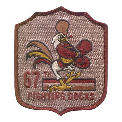 67 FS Heritage Desert Patch | 67th Fighter Squadron Patches