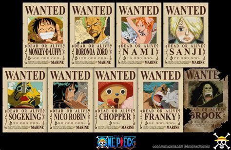 One Piece : Straw Hats Bounty by MAGNUMHEARTED on DeviantArt