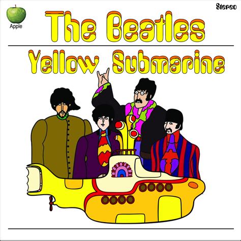 Yellow Submarine, Back Cover as The Front Cover, The Beatles Beatles ...