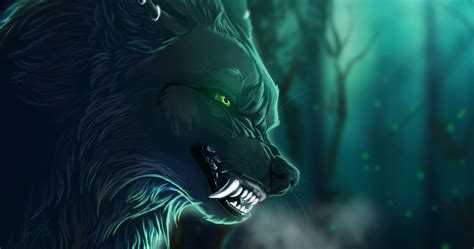 Black Wolf 4K Wallpapers - Top Free Black Wolf 4K Backgrounds ...