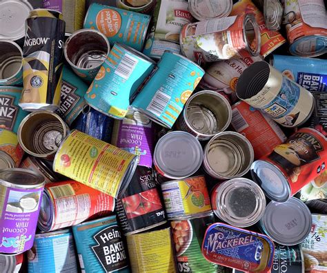 Tins For Recycling Photograph by Robert Brook/science Photo Library