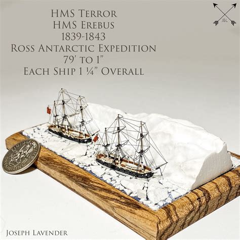 HMS Terror and HMS Erebus — Ships by Joseph Lavender