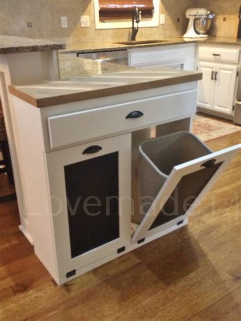 Tilt Out Trash Bin Storage Cabinet – HOMYSTYLE